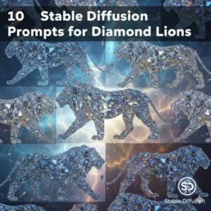 Stable Diffusion Prompts for Diamond Lions