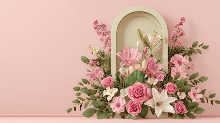 Best AI Prompts for Stunning Flower Backdrops